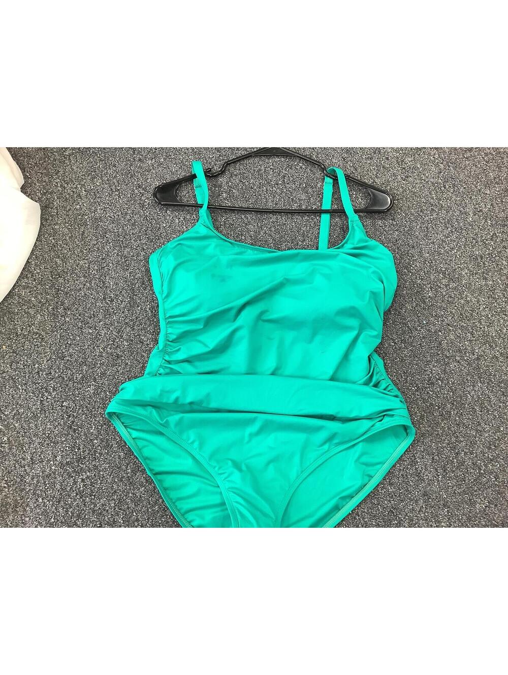 La Blanca Turquoise One-Piece Swimsuit with Tummy Control